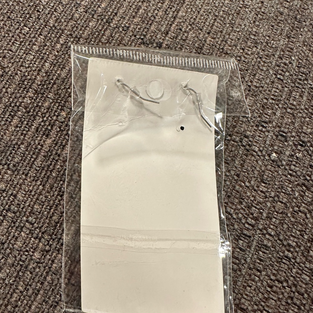 Handmade Pink Beaded Awareness Earrings - Picture 2 of 3